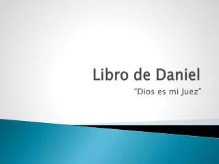 libro de daniel