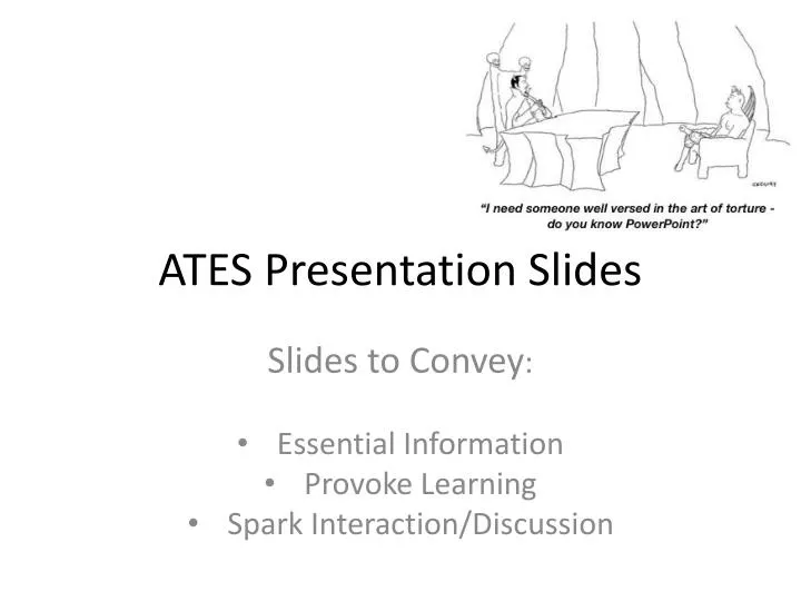 ates presentation slides