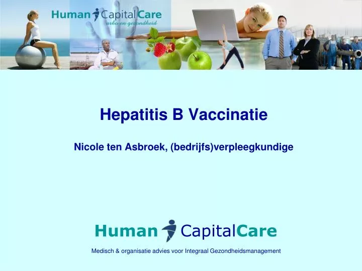 hepatitis b vaccinatie nicole ten asbroek bedrijfs verpleegkundige