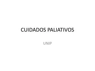 cuidados paliativos