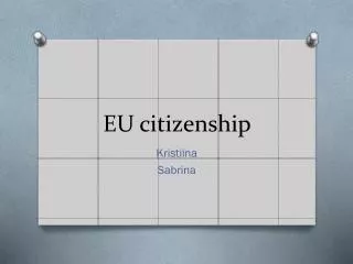 EU citizenship