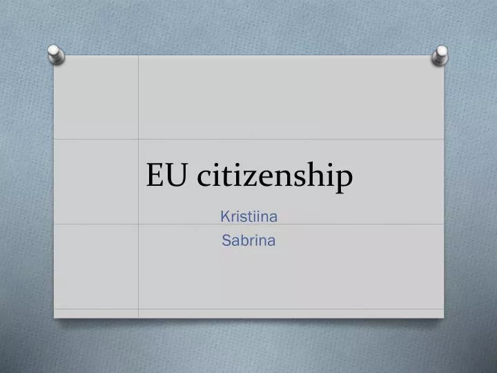 eu citizenship