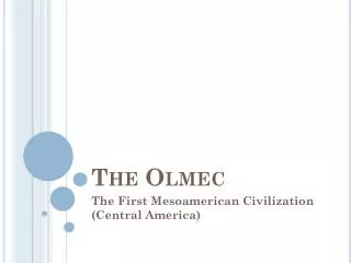 The Olmec