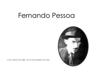fernando pessoa