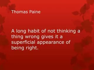 Thomas Paine