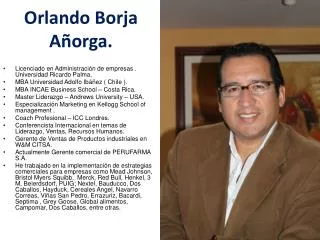 orlando borja a orga
