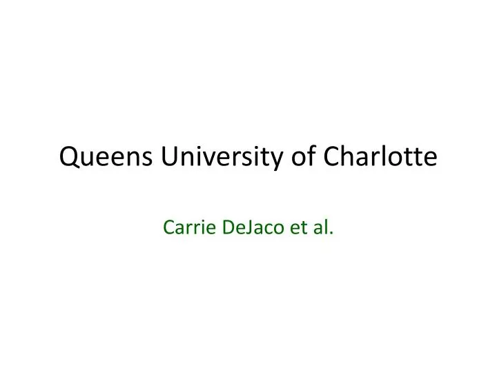 queens university of charlotte