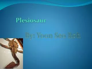 Plesiosaur