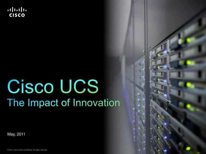 cisco ucs the impact of innovation