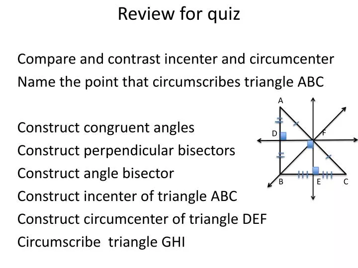 Constructing angles review (article)