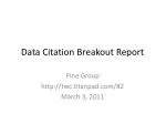 Advancing Data Citations: Best Practices and Challenges for Dynamic Datasets - slide 1