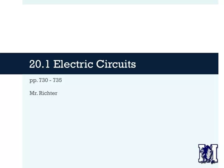 20 1 electric circuits
