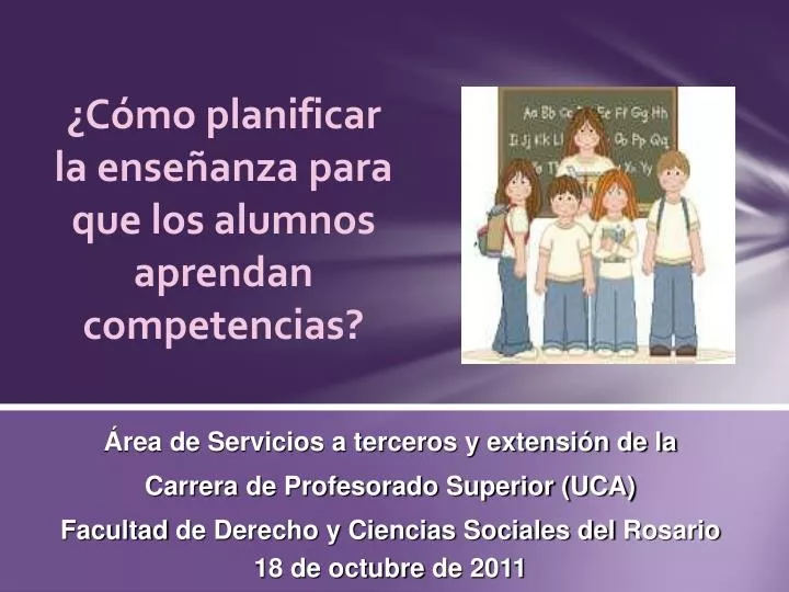 c mo planificar la ense anza para que los alumnos aprendan competencias