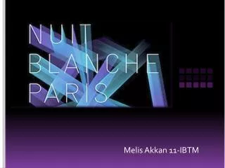 melis akkan 11 ibtm