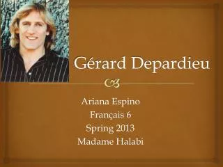 g rard depardieu