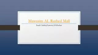 Mawasim Al Rashed Mall Hotel - Holdinn