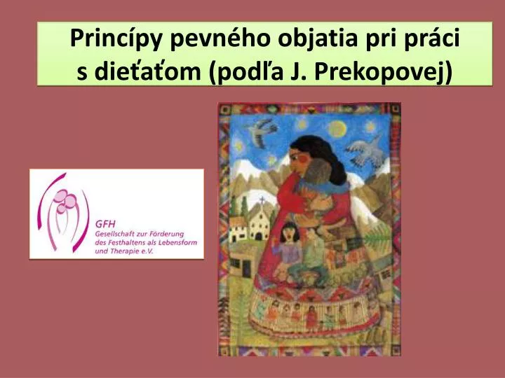 princ py pevn ho objatia pri pr ci s die a om pod a j prekopovej