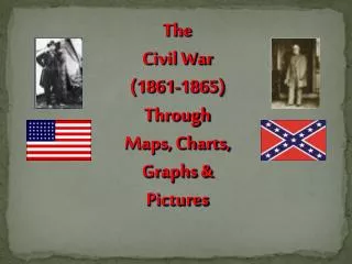 The Civil War (1861-1865) Through Maps, Charts, Graphs &amp; Pictures
