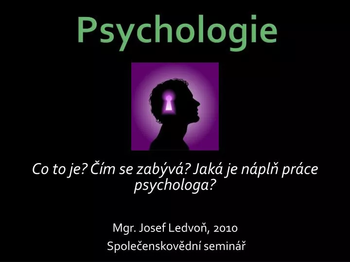 psychologie