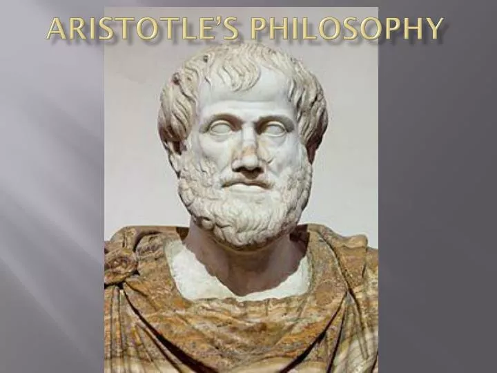 aristotle s philosophy