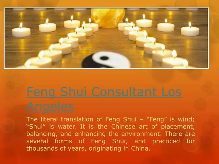 feng shui consultant los angeles