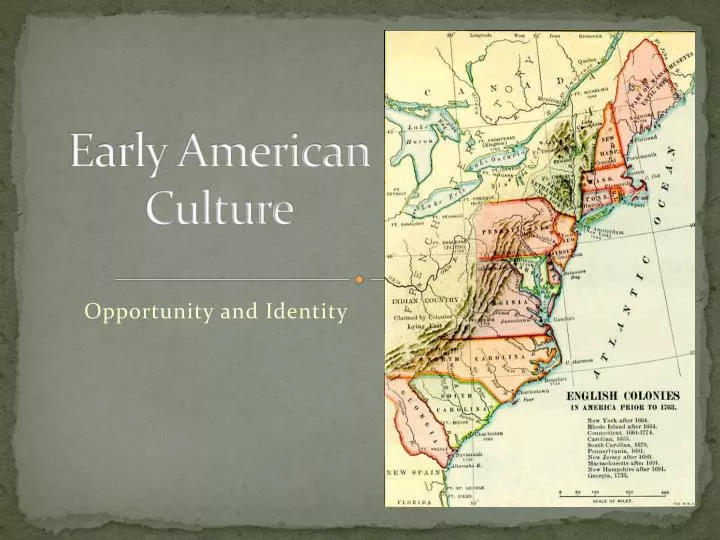 early american culture