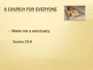 A Church for everyone