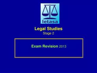 Legal Studies Stage 2