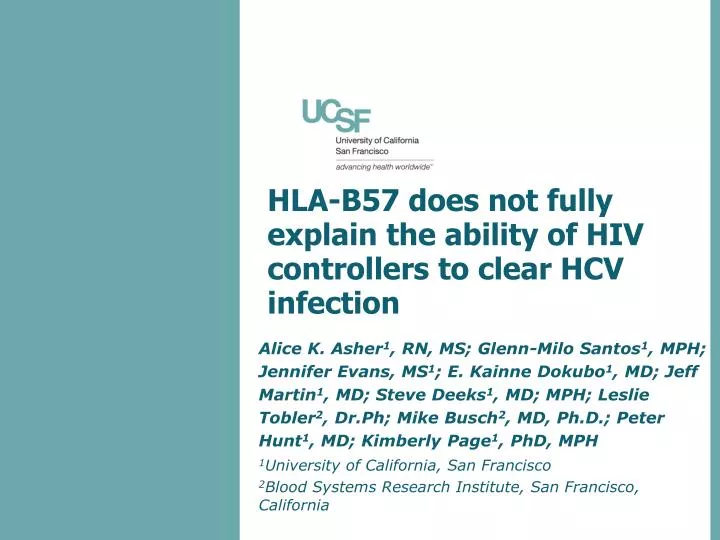 hla b57 does not fully explain the ability of hiv controllers to clear hcv infection