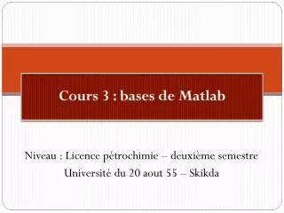 cours 3 bases de matlab