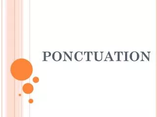 ponctuation