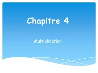 chapitre 4