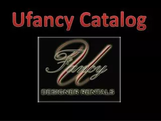 Ufancy Catalog