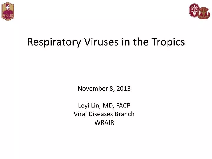 respiratory viruses in the tropics