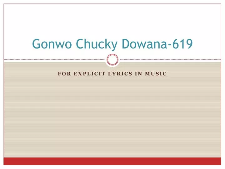 gonwo chucky dowana 619