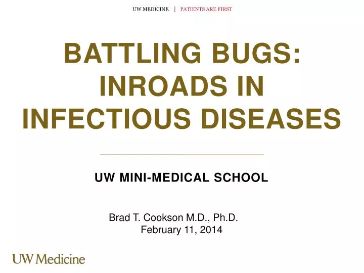 battling bugs inroads in infectious diseases