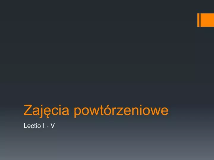 zaj cia powt rzeniowe