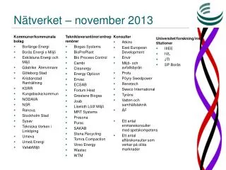 n tverket november 2013