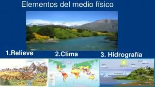 elementos del medio f sico