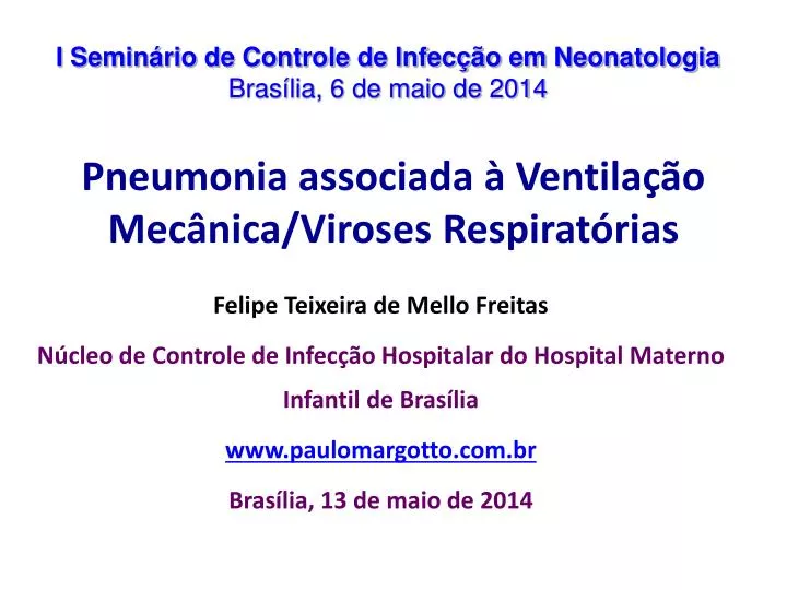 pneumonia associada ventila o mec nica viroses respirat rias