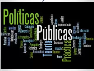 pol ticas p blicas