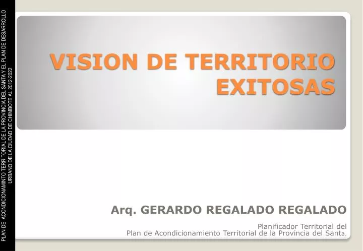 vision de territorio exitosas