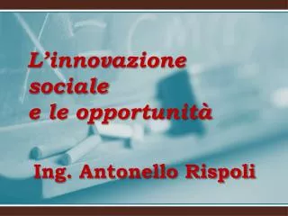 ing antonello rispoli