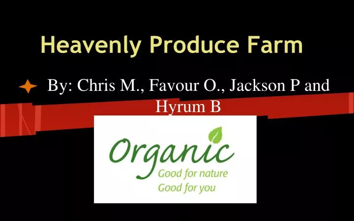 heavenly produce farm