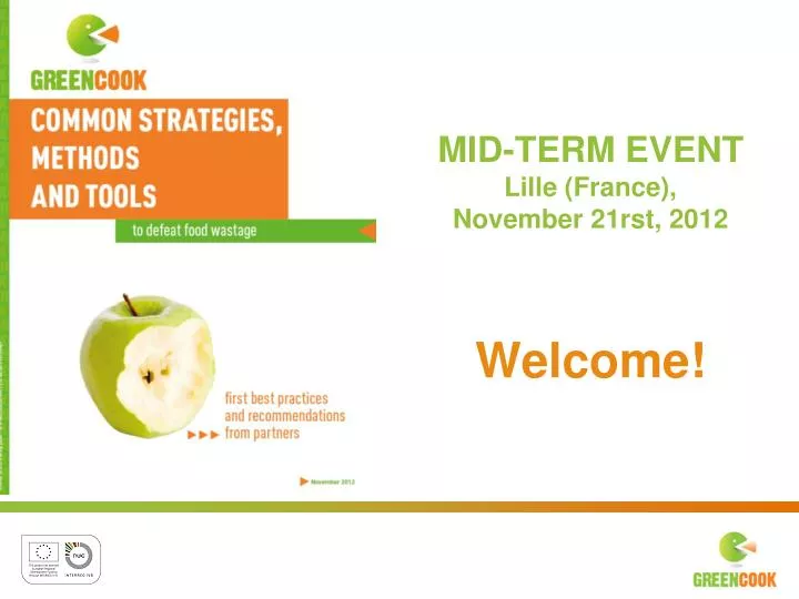 mid term event lille france november 21rst 2012 welcome