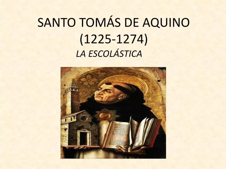 santo tom s de aquino 1225 1274