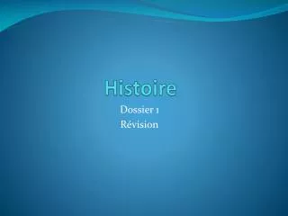 histoire