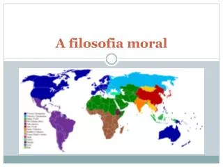 a filosofia moral