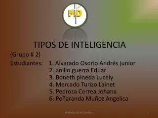 tipos de inteligencia