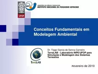 conceitos fundamentais em modelagem ambiental